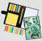 Preview: Diamond Painting Notizbuch Rose & Schmetterling